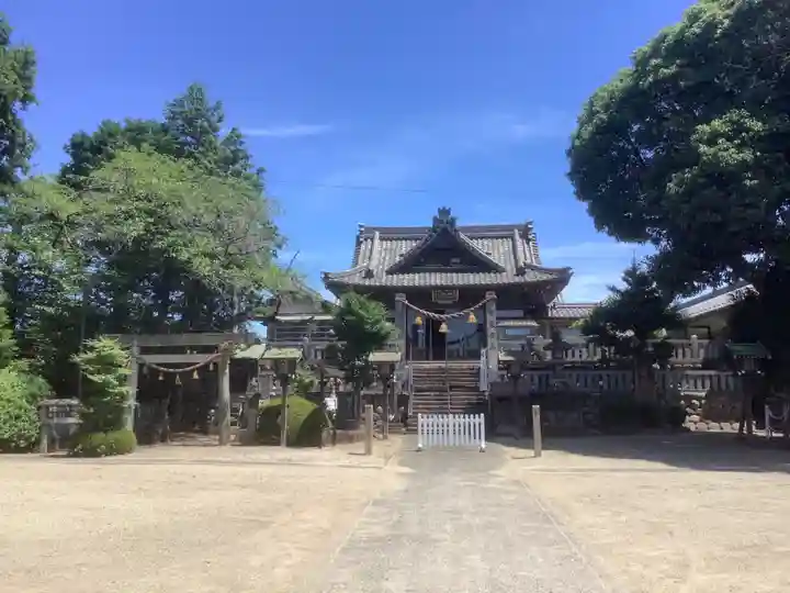 村國真墨田神社の本殿・本堂
