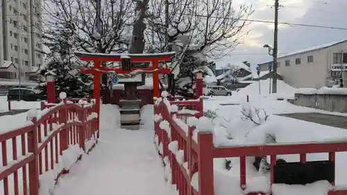 旭川銀座弁天神社の鳥居