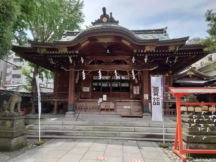下谷神社の本殿・本堂