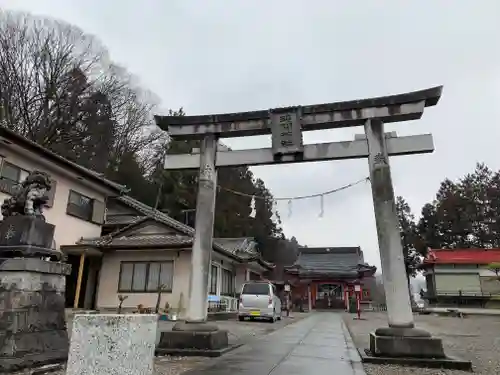 浅間神社の鳥居
