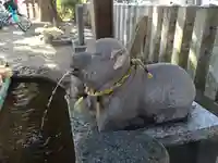 羊神社の手水舎