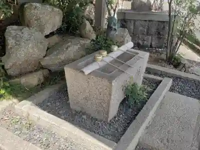 檜尾神社の手水舎