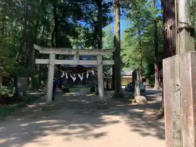 根渡神社の鳥居