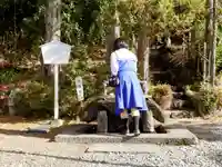 夫婦木神社の手水舎