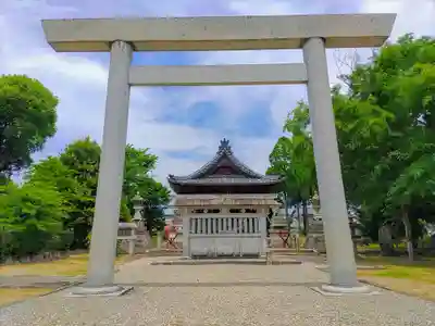 天神社(草井町)の鳥居