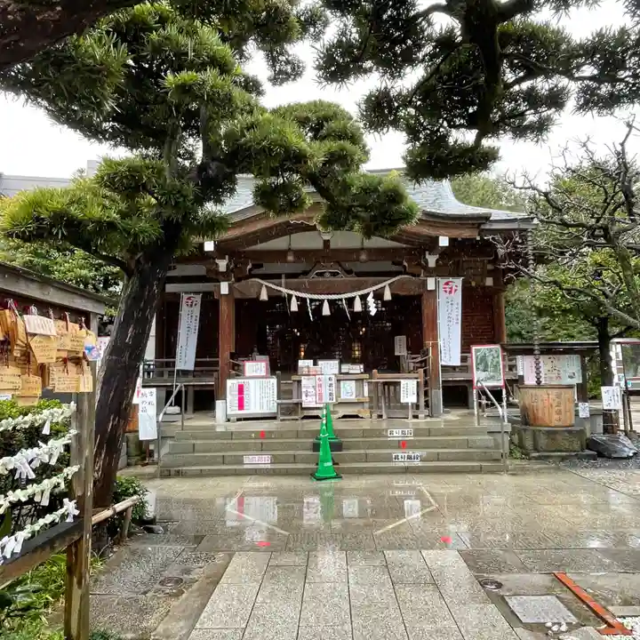 鳩森八幡神社の本殿・本堂