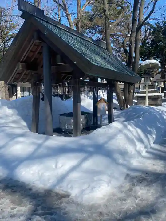 新琴似神社の手水舎