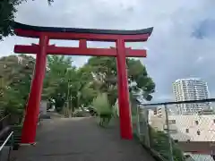 （芝生）浅間神社の鳥居