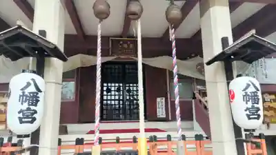 前橋八幡宮の本殿・本堂