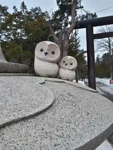 栗沢神社の狛犬