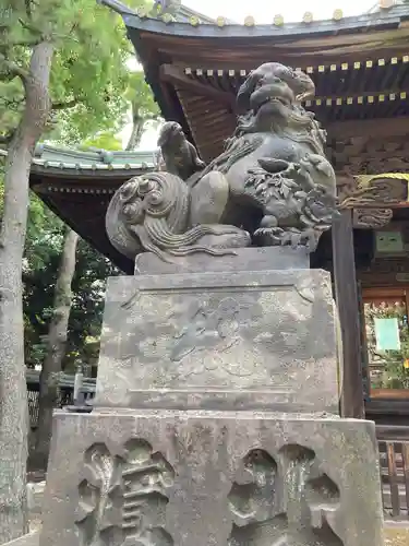 荏原神社の狛犬