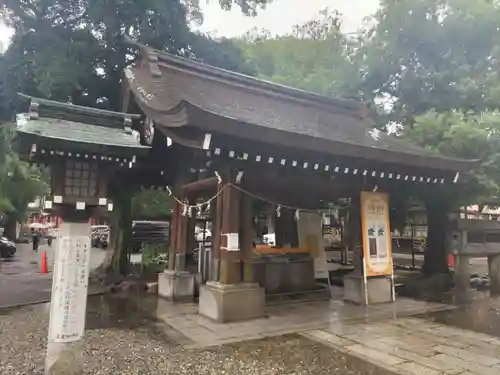 真清田神社の手水舎