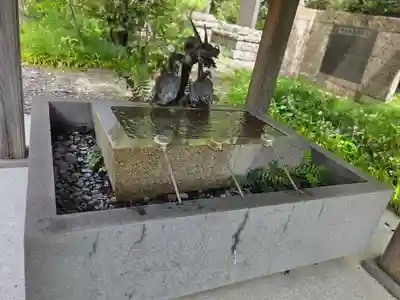 小名浜鹿島神社の手水舎