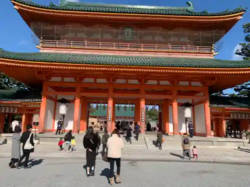 平安神宮の山門