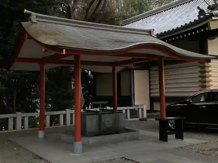 日枝神社の手水舎