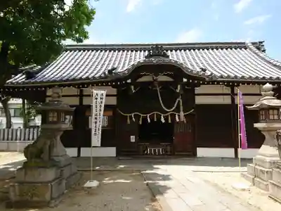 瓜破天神社の本殿・本堂
