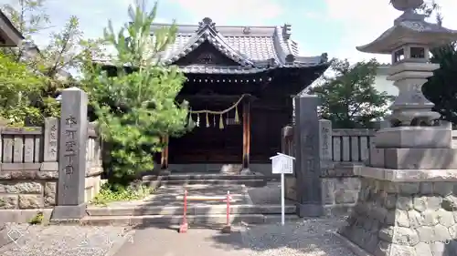 深志神社の本殿