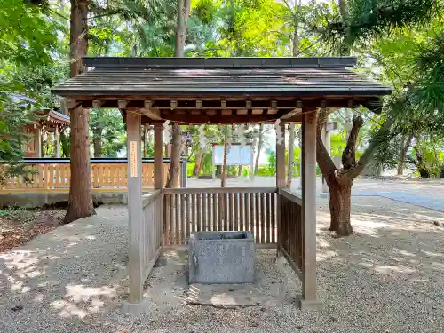 黒石神社の手水