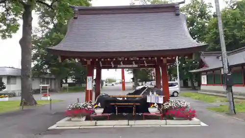 北海道護國神社の手水