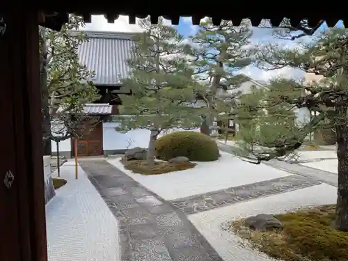 無学寺の庭園