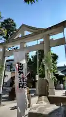 お三の宮日枝神社の鳥居