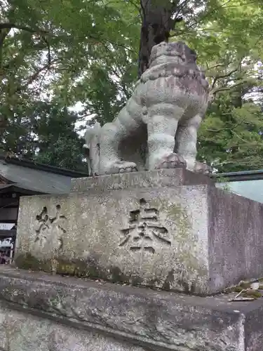 一言主神社の狛犬