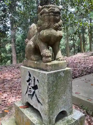 北斗宮の狛犬