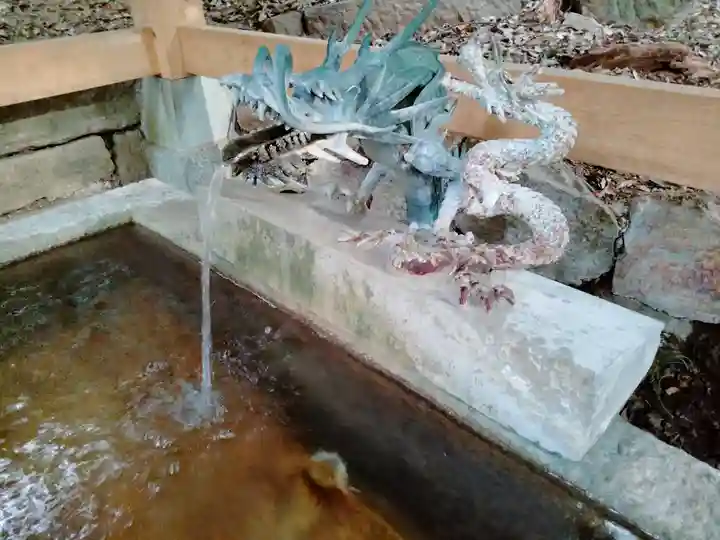 星田妙見宮の手水舎