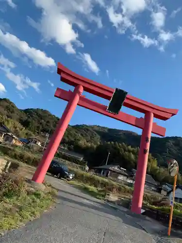 立岩稲荷神社の鳥居