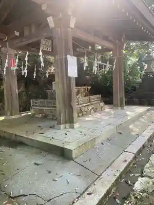 高知県護国神社の手水舎