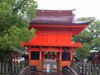 與賀神社の山門・神門