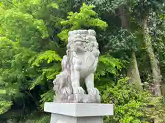 宇倍神社の狛犬