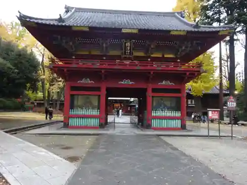 根津神社の山門・神門