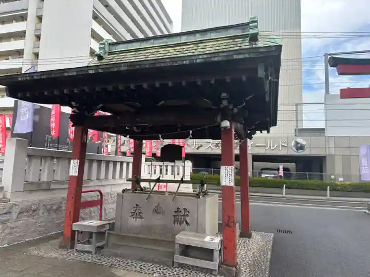 東京羽田 穴守稲荷神社の手水舎