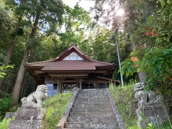 犬飼神社の本殿・本堂