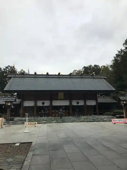 櫻木神社の本殿・本堂