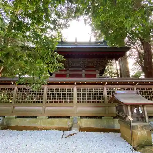 鷲子山上神社の本殿・本堂