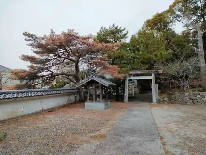護国神社の手水舎