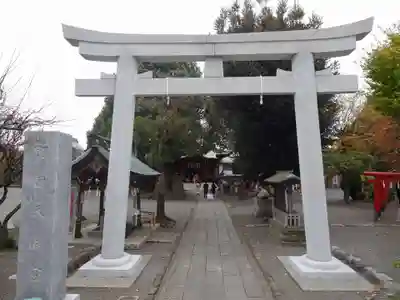 町田天満宮の鳥居