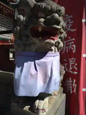 摩利支天 徳大寺の狛犬