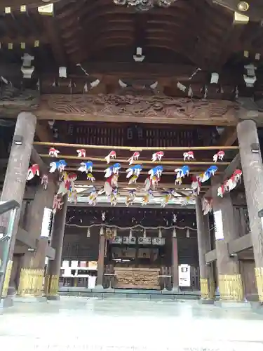 鳩ヶ谷氷川神社の山門・神門