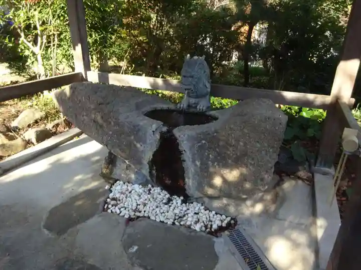 龍泉寺の手水舎