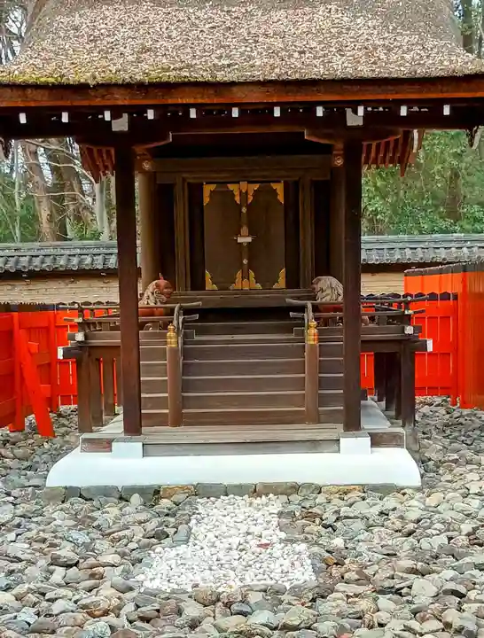 河合神社(鴨川合坐小社宅神社)の末社・摂社