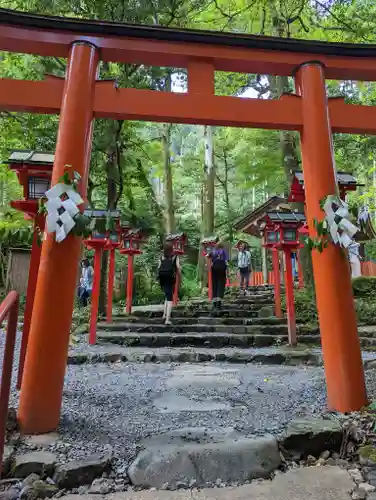 貴船神社の鳥居