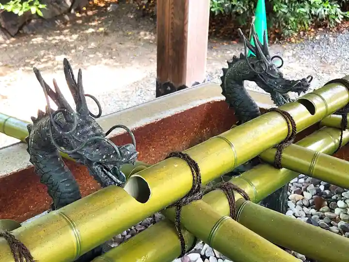 綱敷天満神社の手水舎