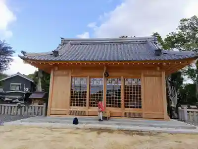 八幡社（大谷八幡社）の本殿・本堂