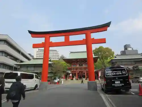 生田神社の鳥居