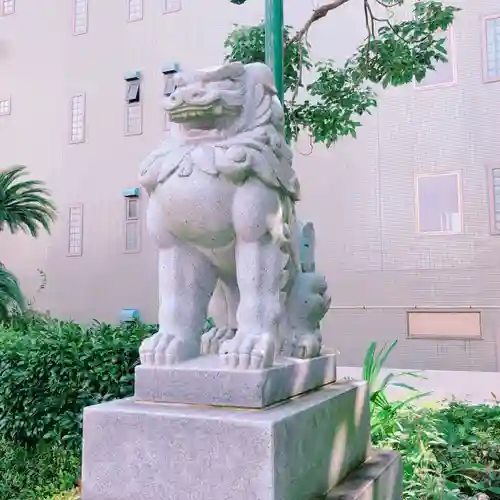 城岡神社の狛犬