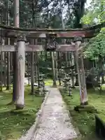 日用神社の鳥居