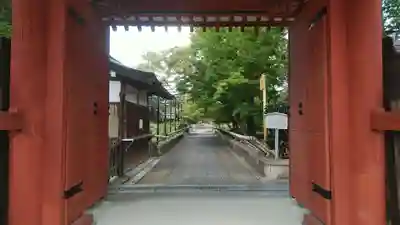 乙訓寺の山門・神門